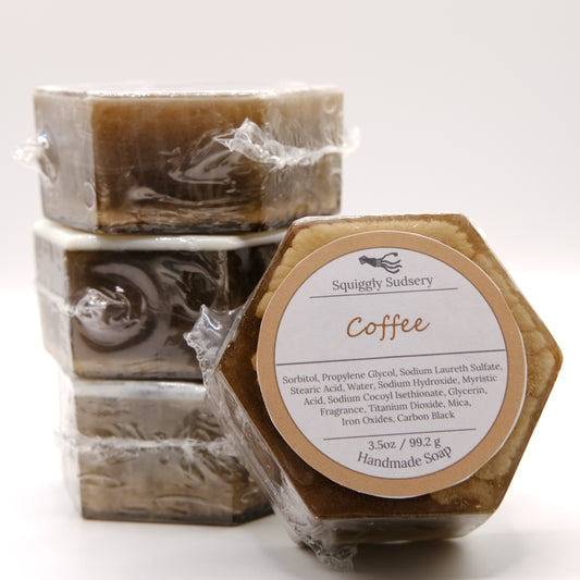Coffee Hexagon Soap