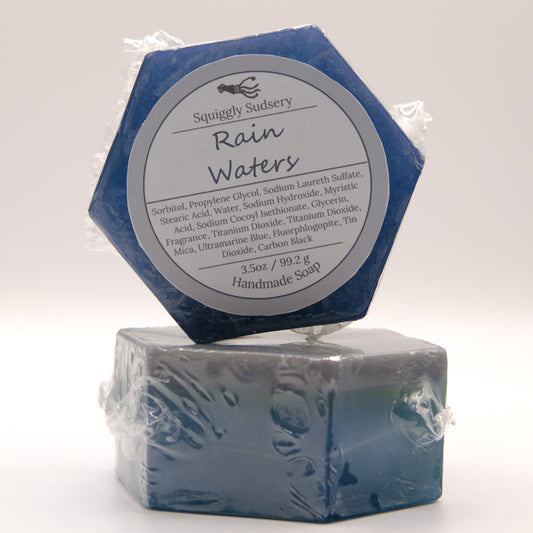 Rain Waters Hexagon Soap