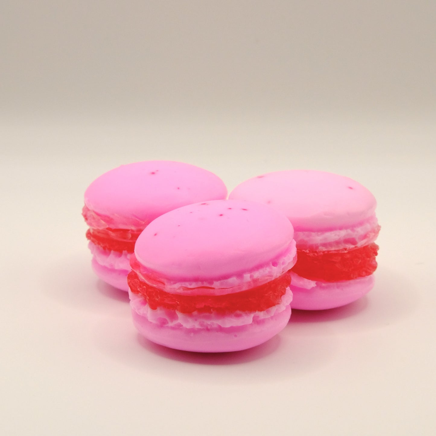 Mini Strawberry Macaron Soap