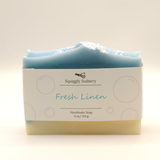 Fresh Linen Cold Process Soaps