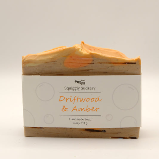 Driftwood and Amber Cold Process Soap