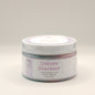 Jar of Unicorn Sherbert foaming sugar scrub on a white background