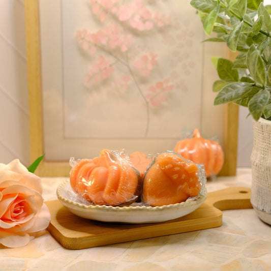 Autumn Leaves & Pumpkin Soap Bar | Fall Handmade Soap