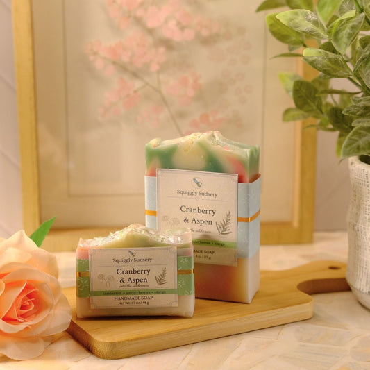 Cranberry & Aspen Cold Process Soap