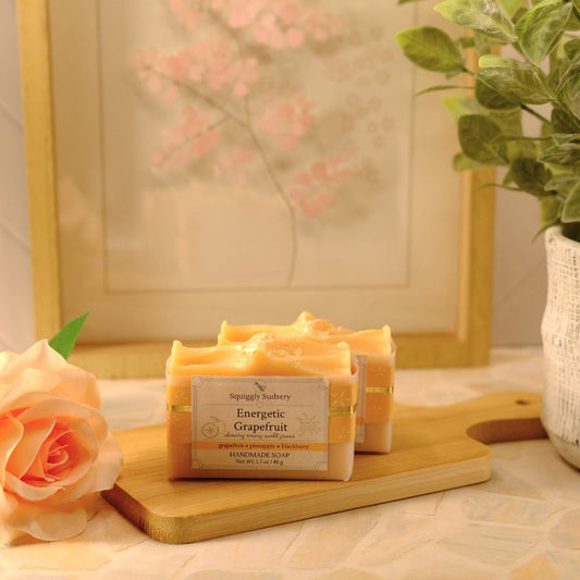 Energetic Grapefruit Cold Process Soap Mini