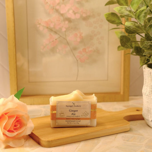 Ginger Ale Cold Process Soap Mini