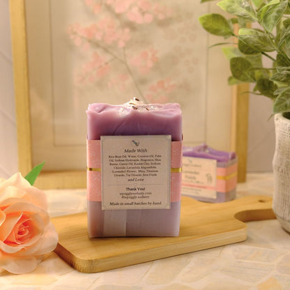 Lavender Fields Cold Process Soap Bar | Floral Handmade Soap