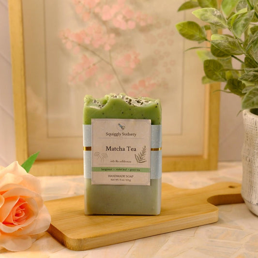 Matcha Tea Cold Process Soap