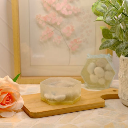 Ocean Breeze Hexagon Soap Bar | Fresh & Floral Handmade Soap
