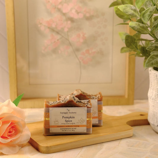 Pumpkin Spice Cold Process Soap Mini