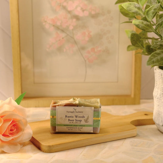 Rustic Woods & Beer Cold Process Soap Mini