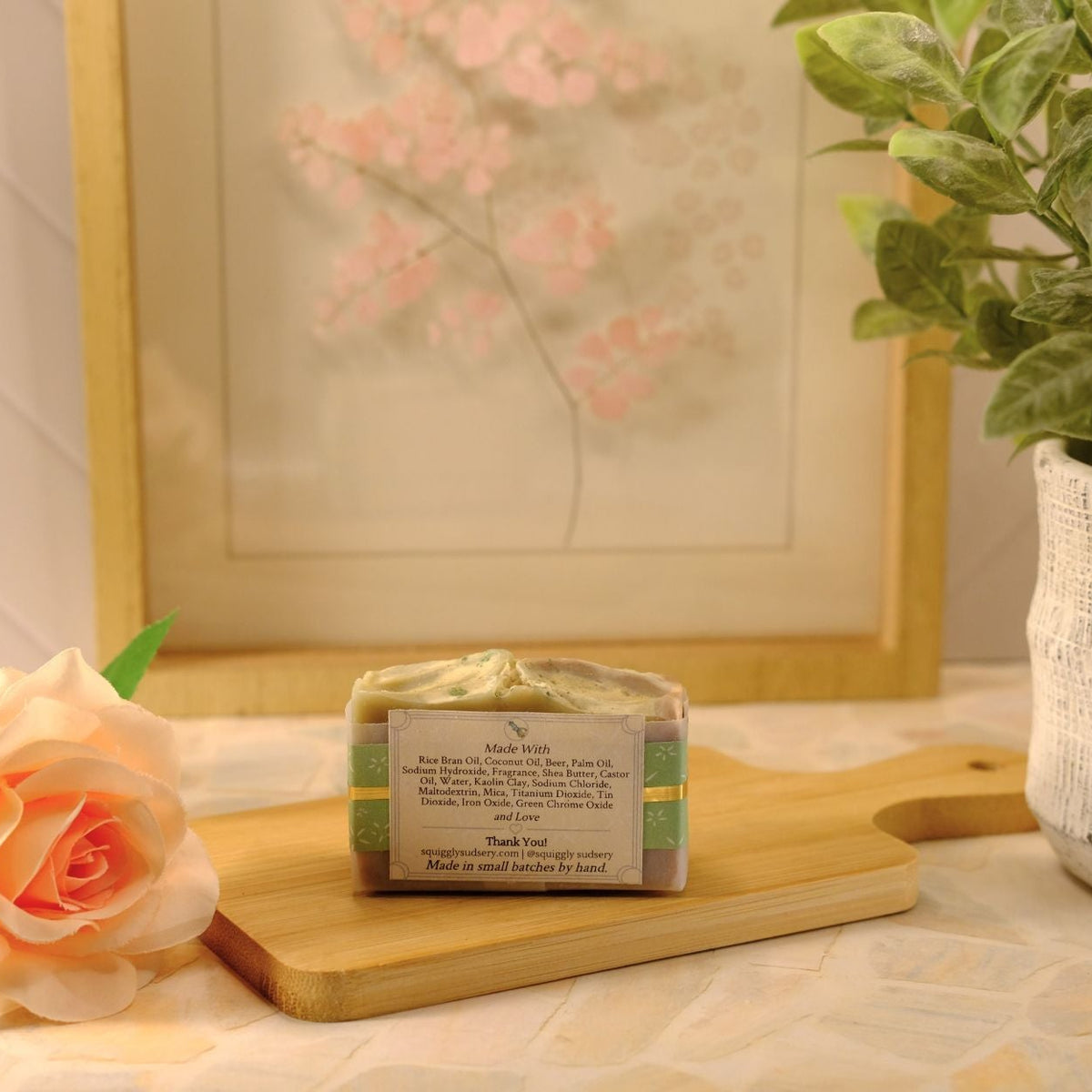 Rustic Woods & Beer Cold Process Soap Mini