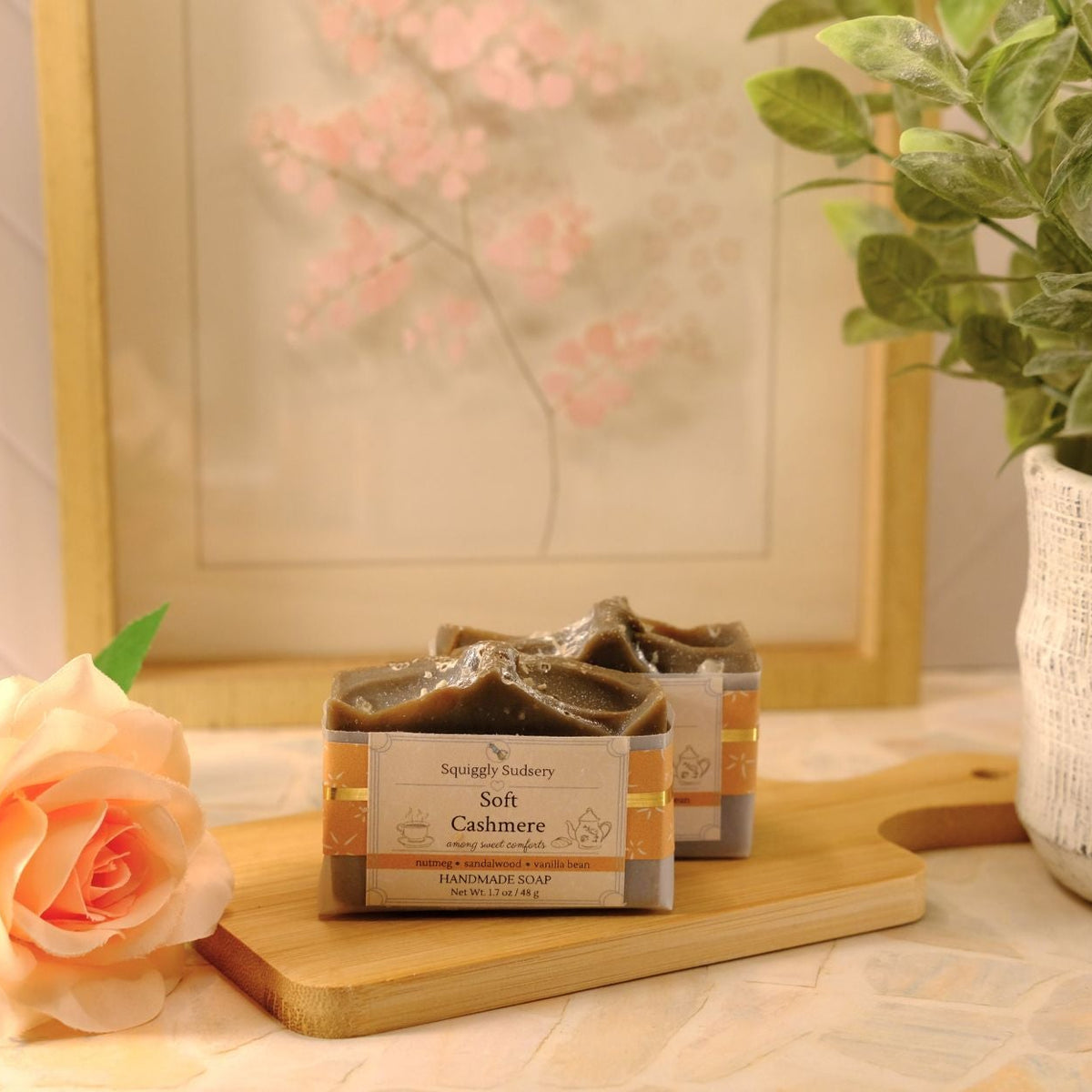 Soft Cashmere Cold Process Soap Mini