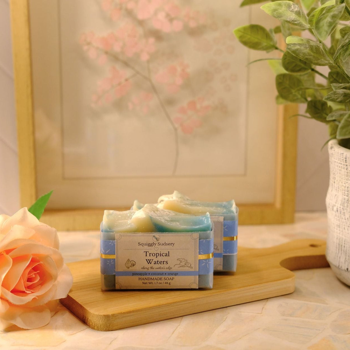 Tropical Waters Cold Process Soap Mini