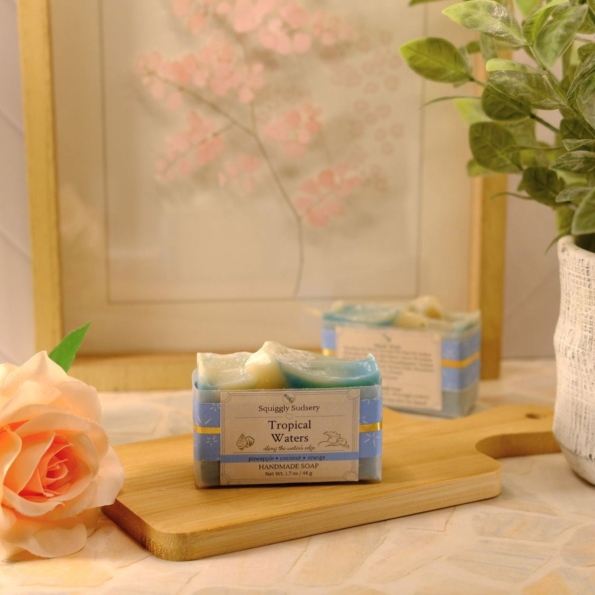 Tropical Waters Cold Process Soap Mini