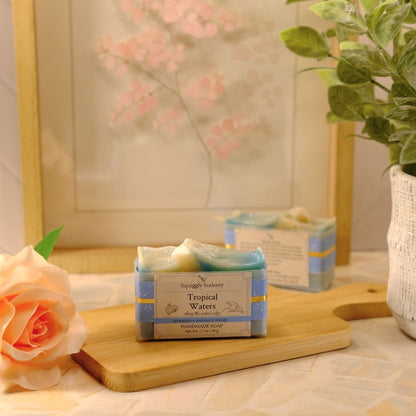 Tropical Waters Cold Process Soap Mini