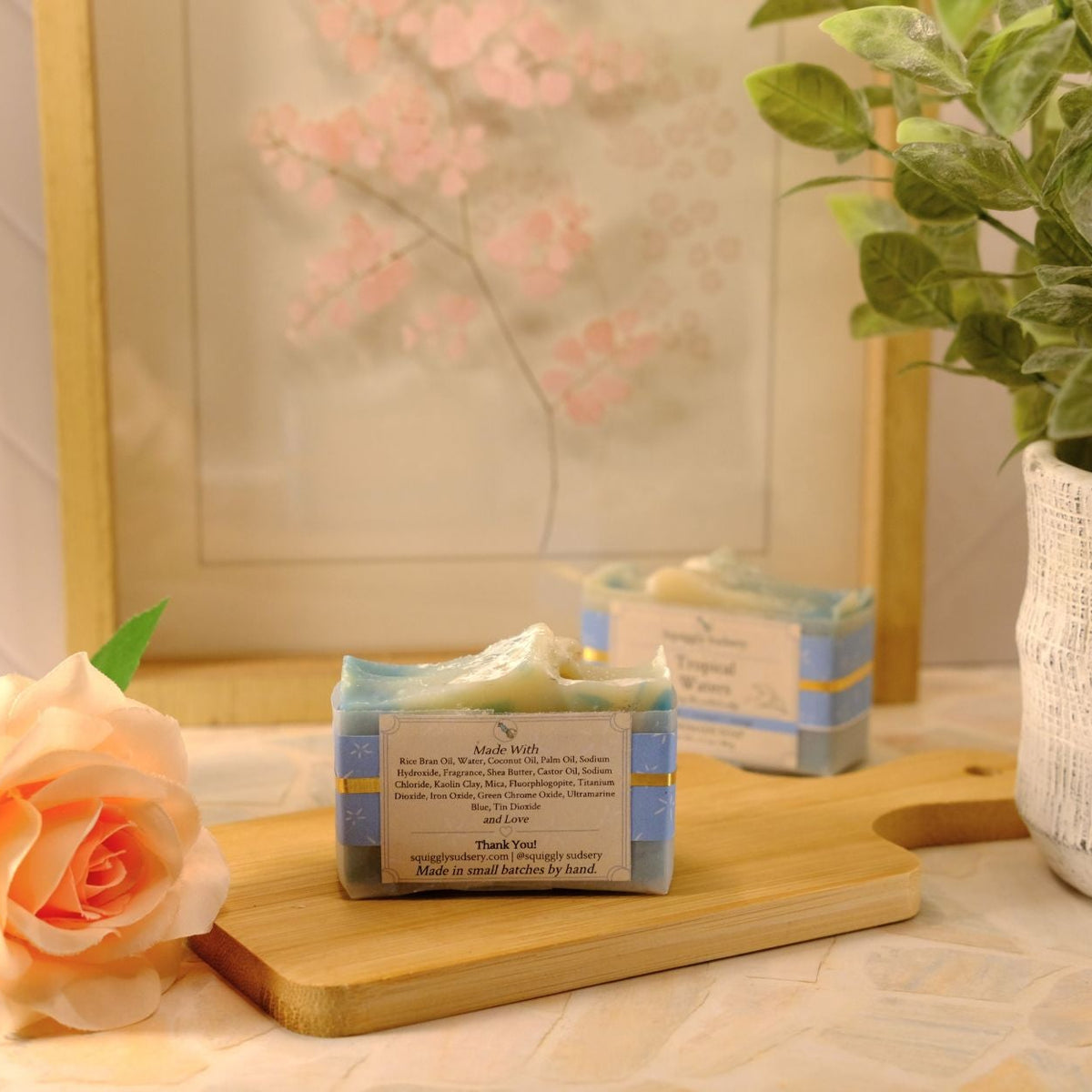 Tropical Waters Cold Process Soap Mini