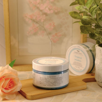 Tropical Waters Foaming Sugar Scrub | Handmade Sugar Scrub