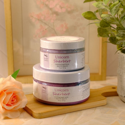 Unicorn Sherbert Foaming Sugar Scrub