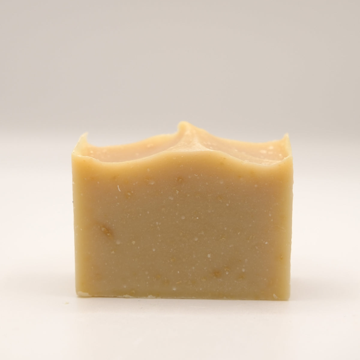 Bar of soap on a white background